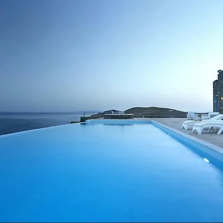 Dreamy Pool For 10 Ppl 5 Bdrms Villa Ano Syros